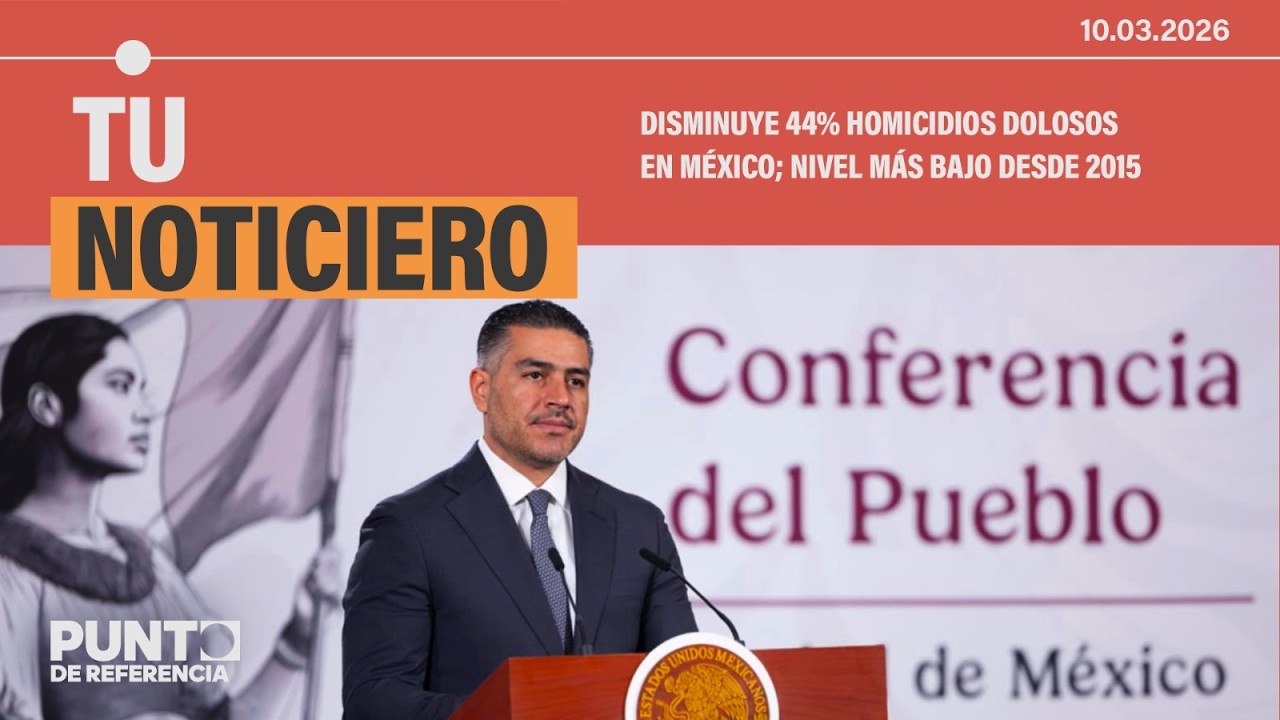 Punto de Referencia: Disminuye 44% homicidios dolosos en México; nivel más bajo desde 2015