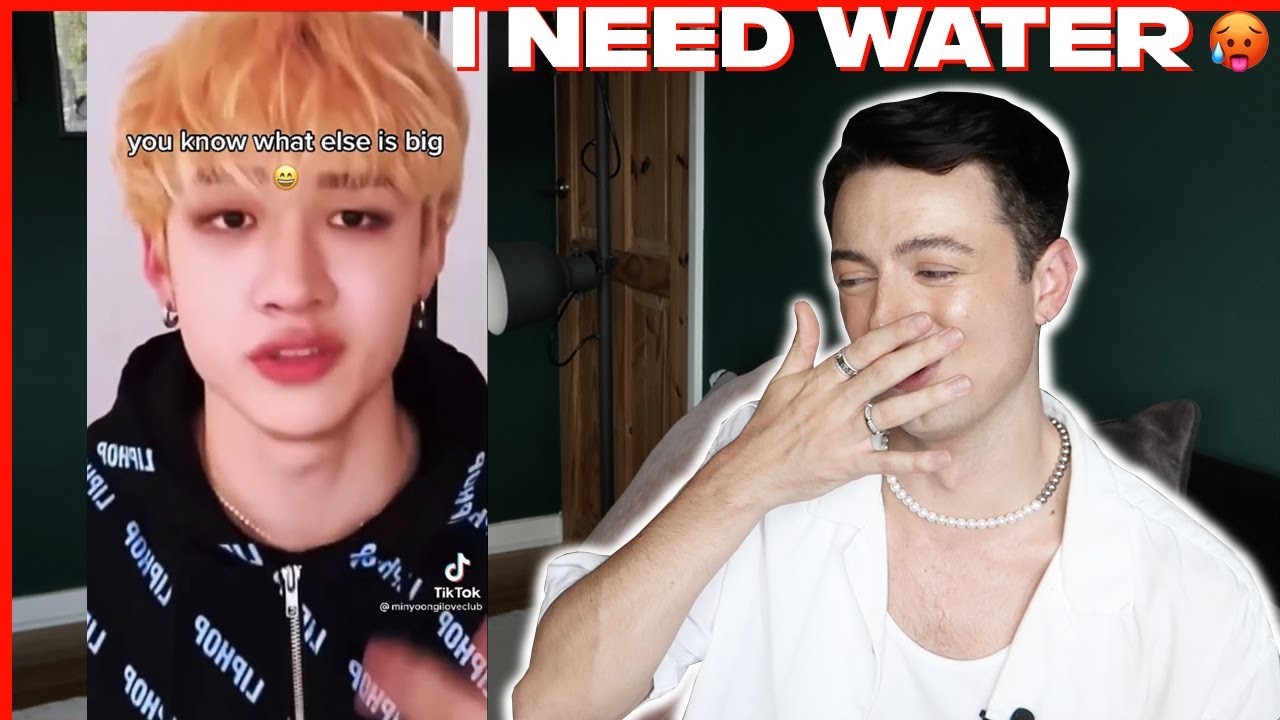 Reacting to Thirsty Kpop TikToks Drunk (i'm dehydrated omg 🥵)