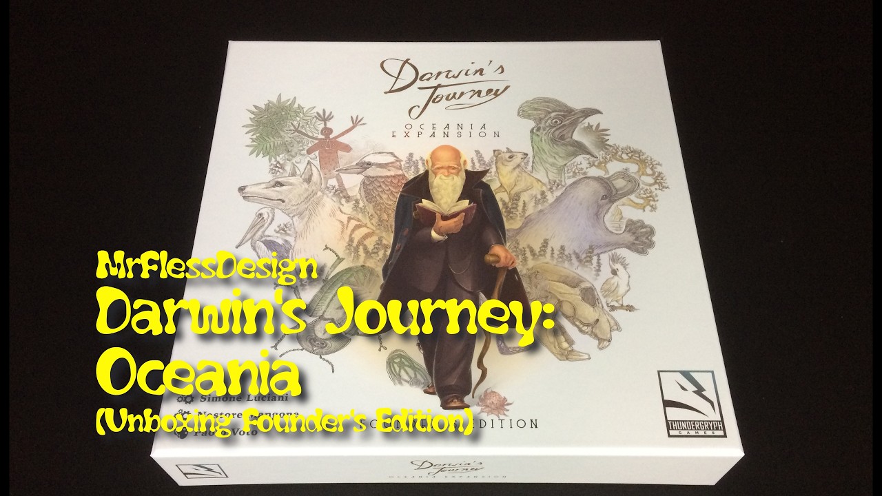 Darwin's Journey: Oceania (Unboxing) 4k