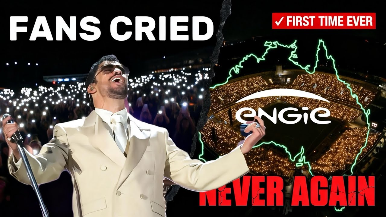 BAD BUNNY AUSTRALIA SHOW MADE FANS CRY TEARS OF JOY 
