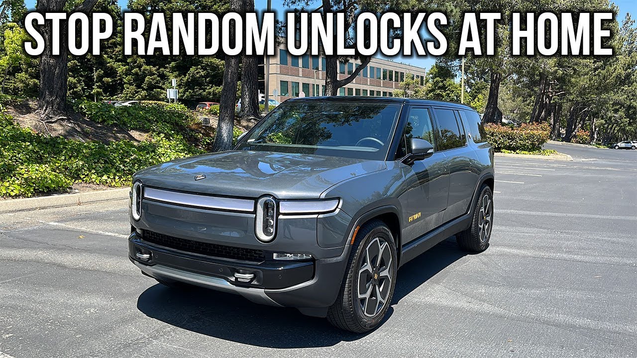 Stop Your Rivian R1S or R1T From Randomly Locking And Unlocking At Home