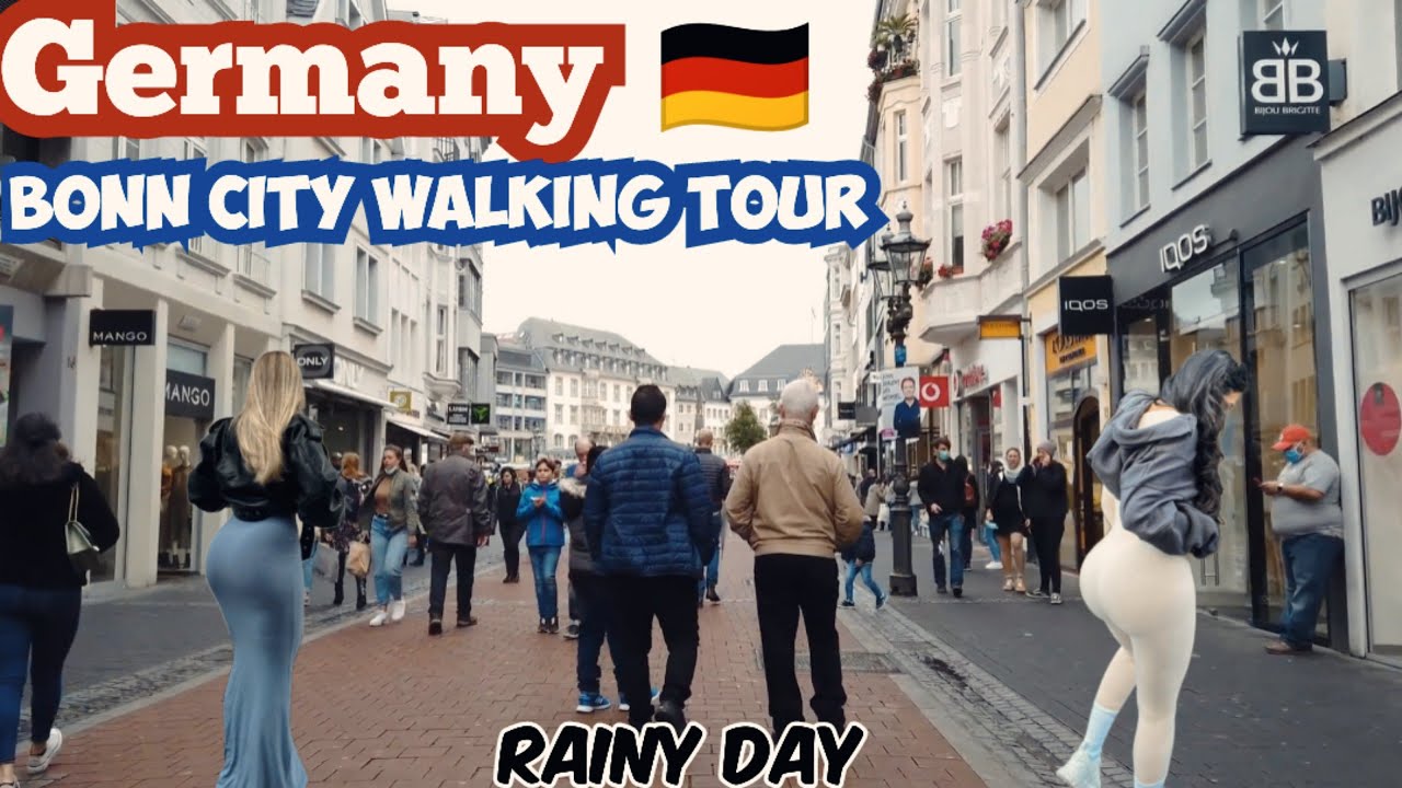 Germany 🇩🇪 | Bonn | beautiful rainy day  | walking tour in city center | part 2