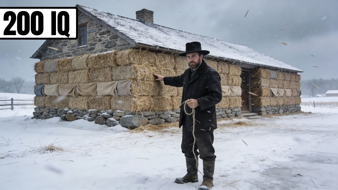 How One Amish Man’s Strange Wall Method Kept His House 30°F Warmer