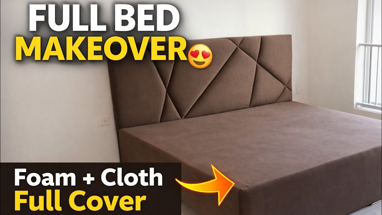 BED FULL COVER WITH CLOTH 