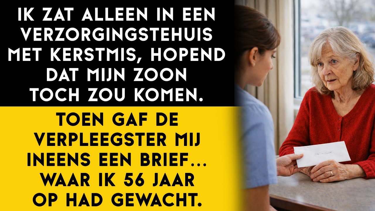 Ik was alleen in een verzorgingstehuis… maar een brief in een witte envelop veranderde alles
