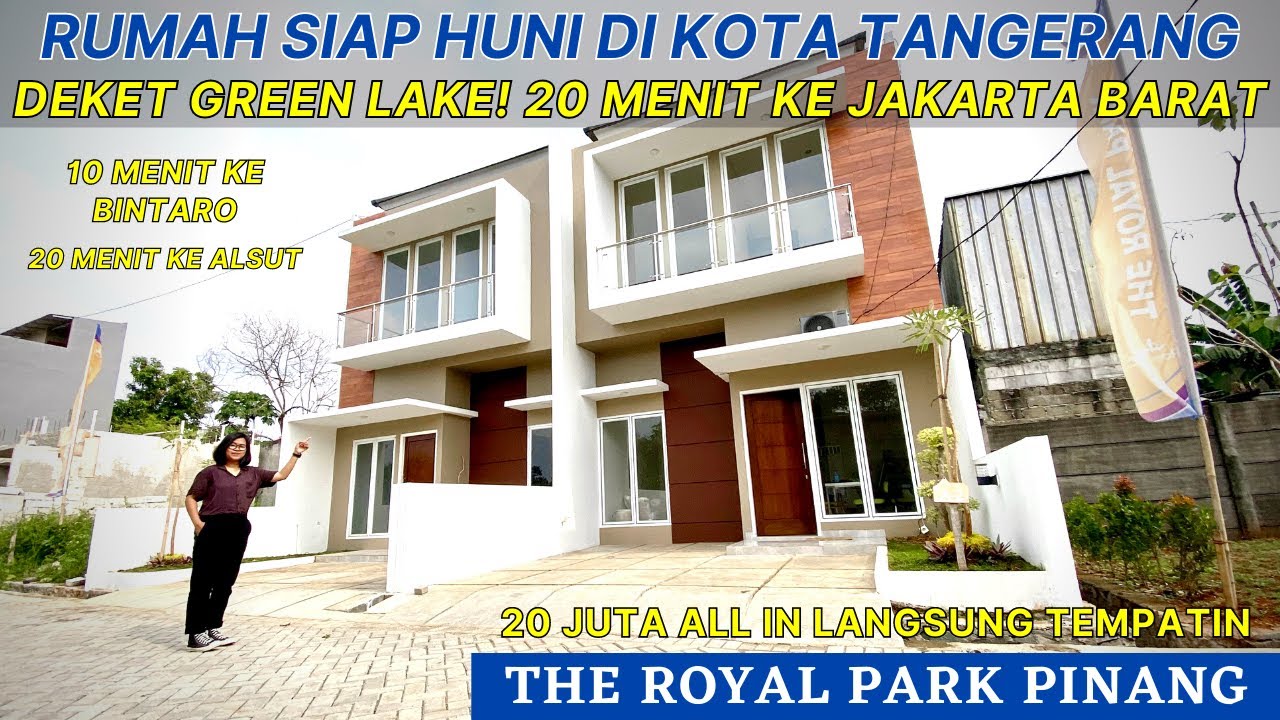 Rumah Kota Tangerang Paling Deket Jakarta Deket Stasiun Poris & Tol Karang Tengah – The Royal Park