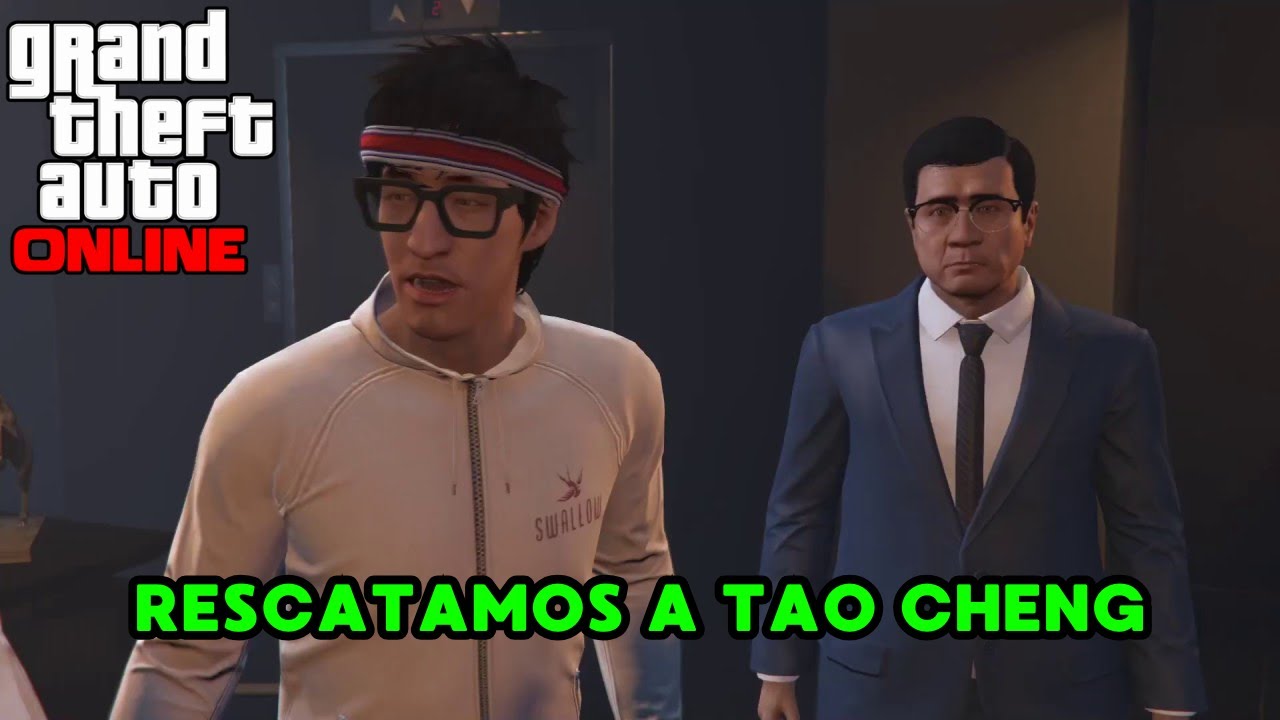 ☘️RESCATAMOS A TAO CHENG GTA 5 ONLINE🚗