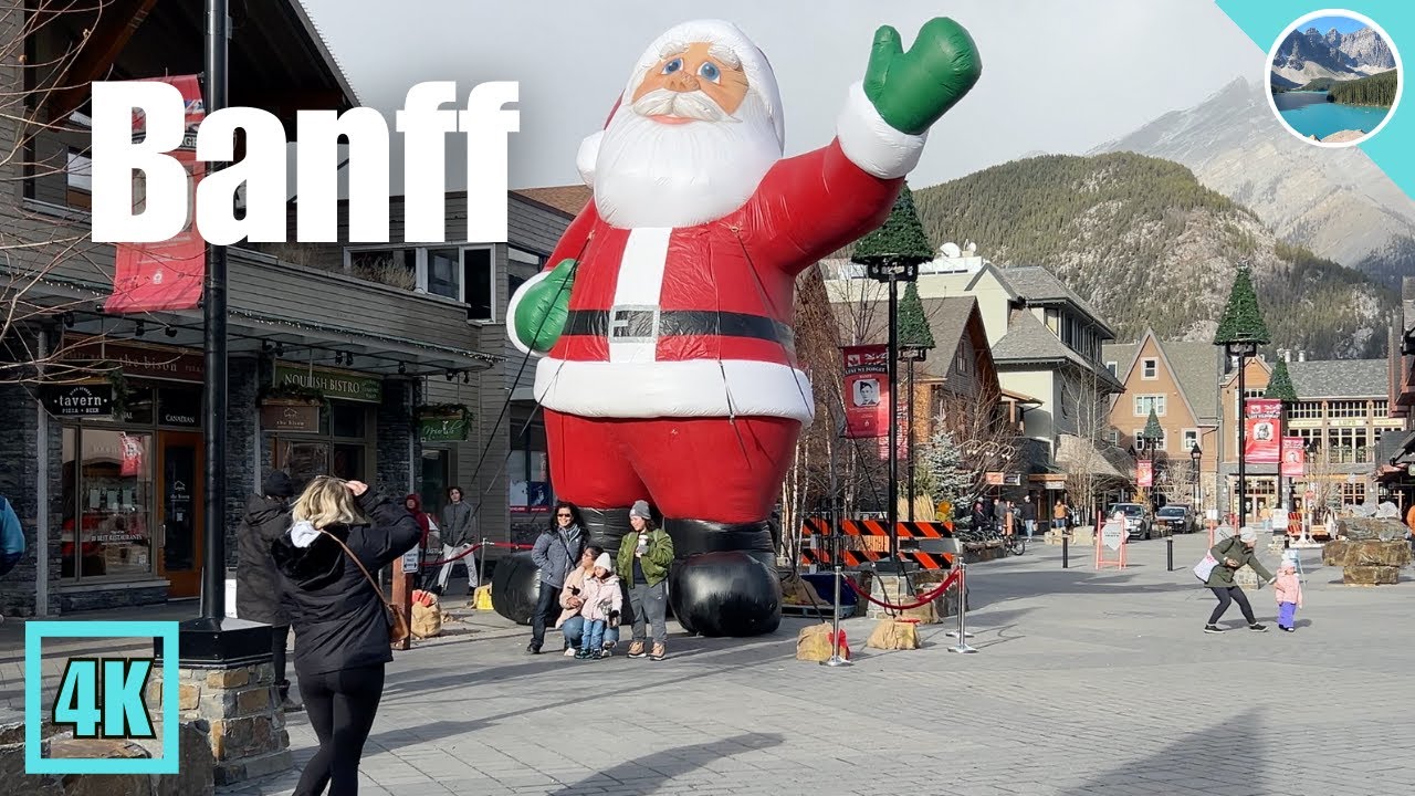 Walking tour of Banff Christmas Market (and 2 More Events!) 🇨🇦