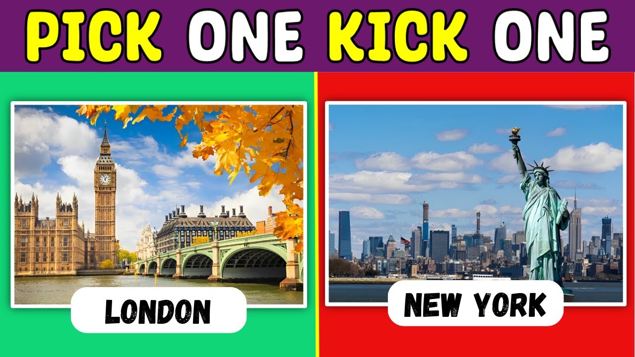 Pick One, Kick One - Travel Edition Quiz! Can You Choose Your Dream Travel Destinations?