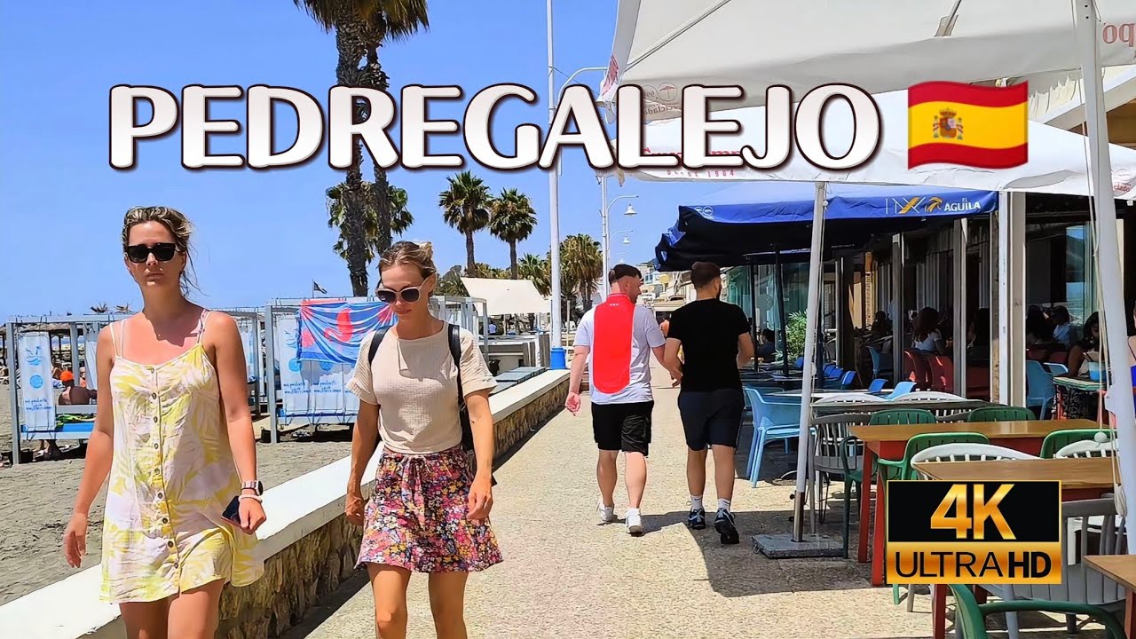 🔥 Paso a paso visita PEDREGALEJO, Málaga, España 🇪🇸 COSTA DEL SOL 🌞 4K 
