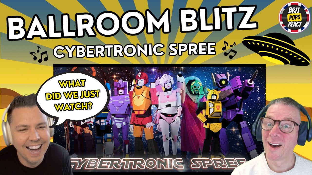 БРИТАНЦЫ РЕАКЦИЯ на Ballroom Blitz - Cybertronic Spree (сладкий кавер)