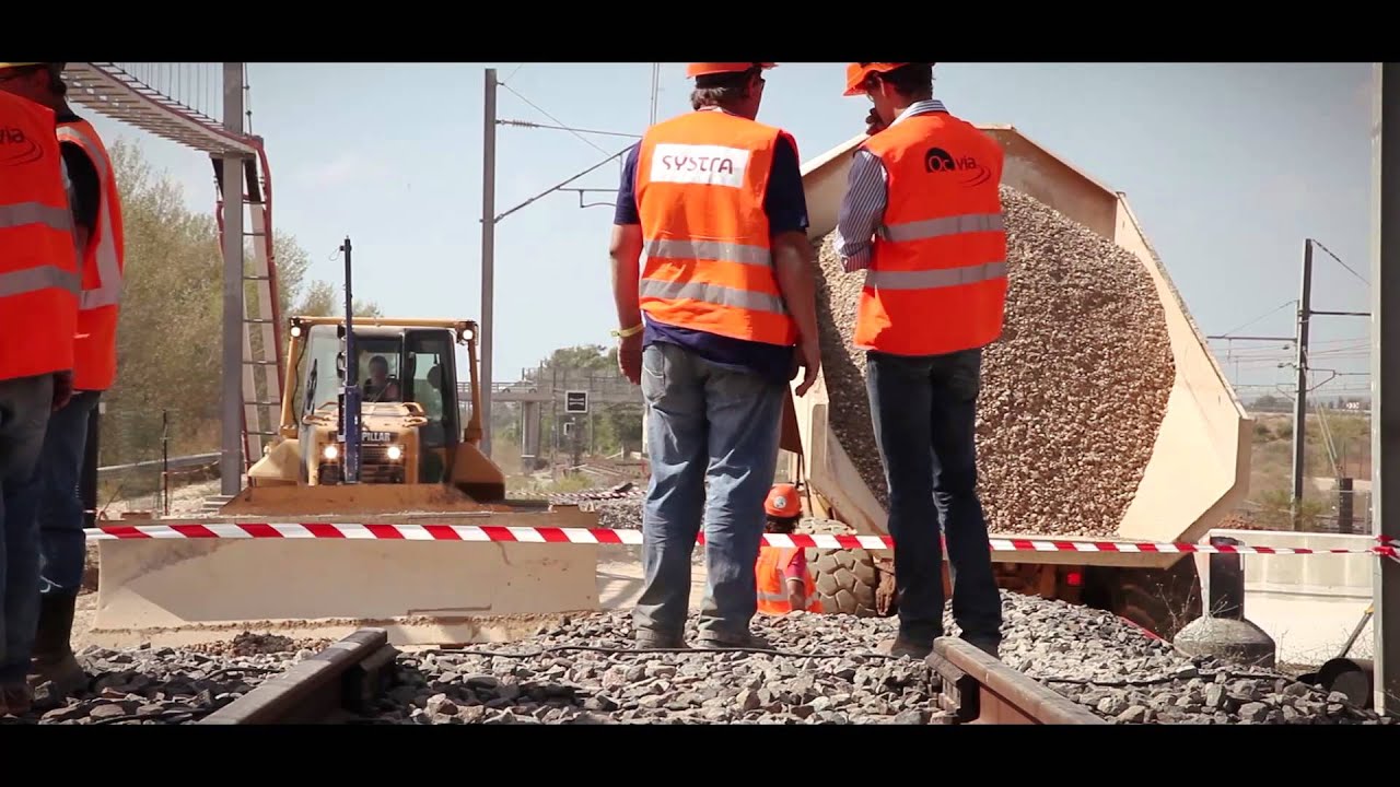 Ripage de la galerie béton à Manduel - septembre 2014