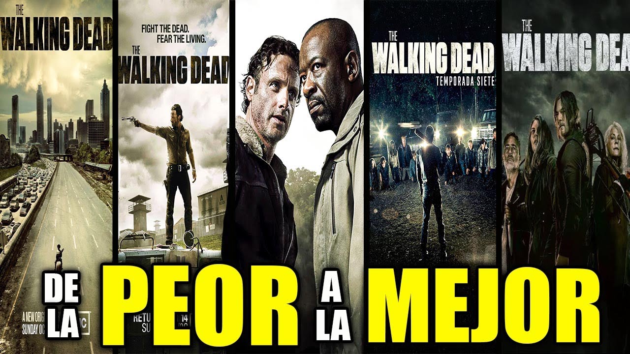 Las 11 TEMPORADAS de THE WALKING DEAD De La PEOR A La MEJOR