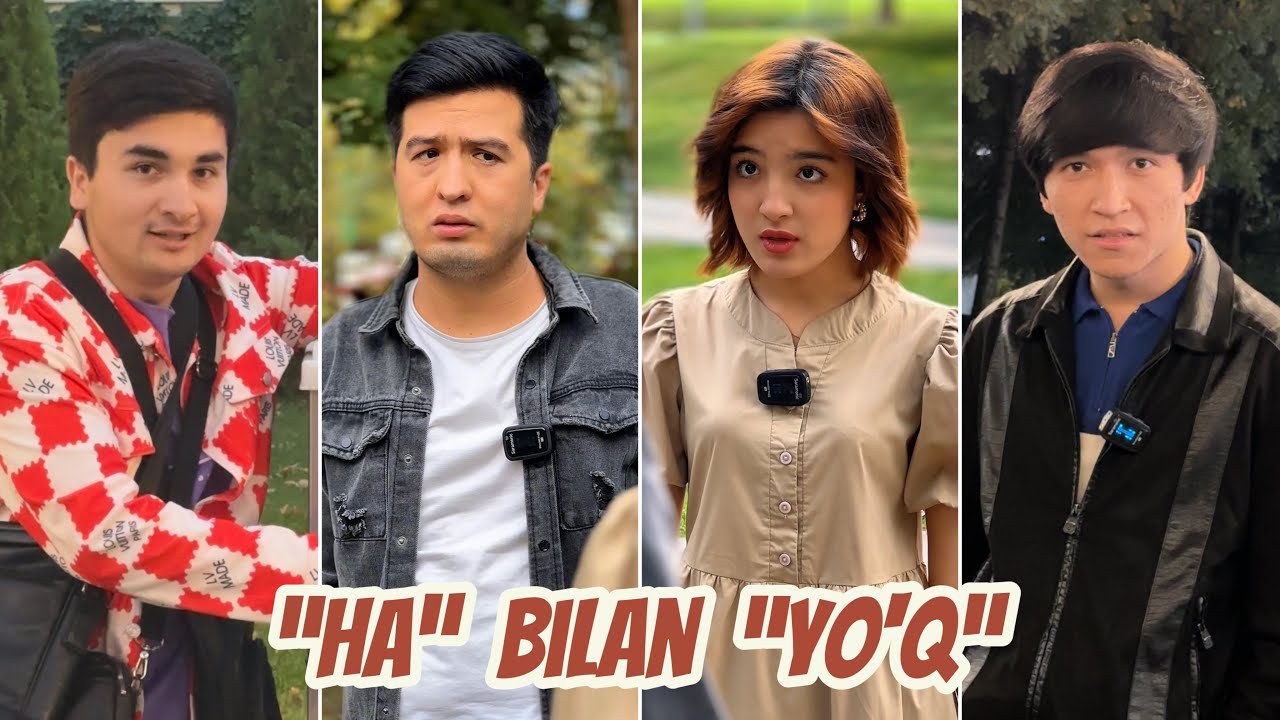 “HA” BILAN “YO‘Q” 😁