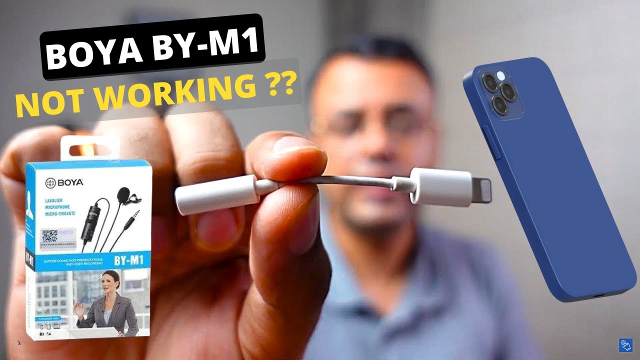 BOYA BY M1 с iPhone 15, 14, 13 или 12 || Как настроить микрофон BOYA BY-M1 на мобильном устройстве?