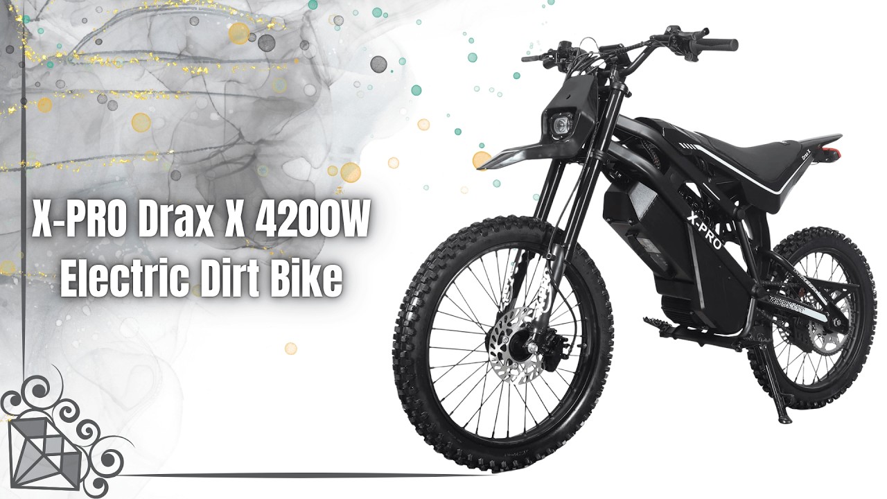 Обзор электрического внедорожного мотоцикла X-PRO Drax X 4200W | Абсолютный зверь для бездорожья!