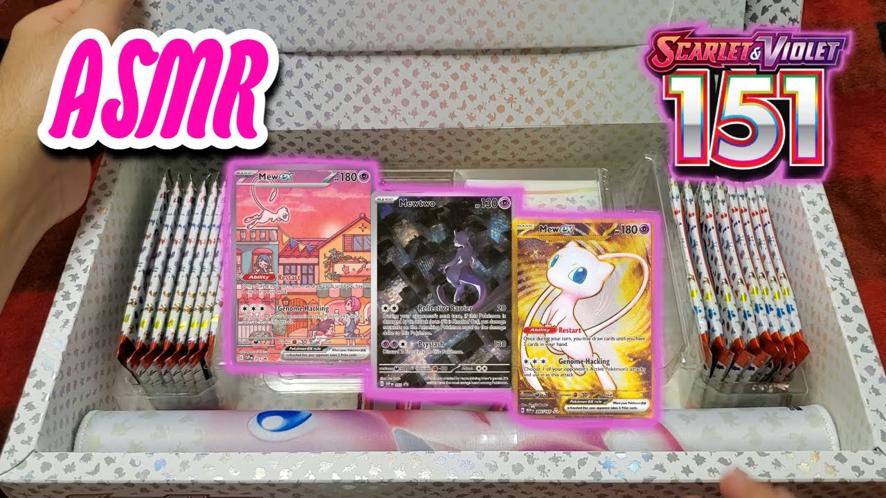 ASMR | Pokémon 151 Ultra Premium Collection Unboxing (Binaural Whisper)