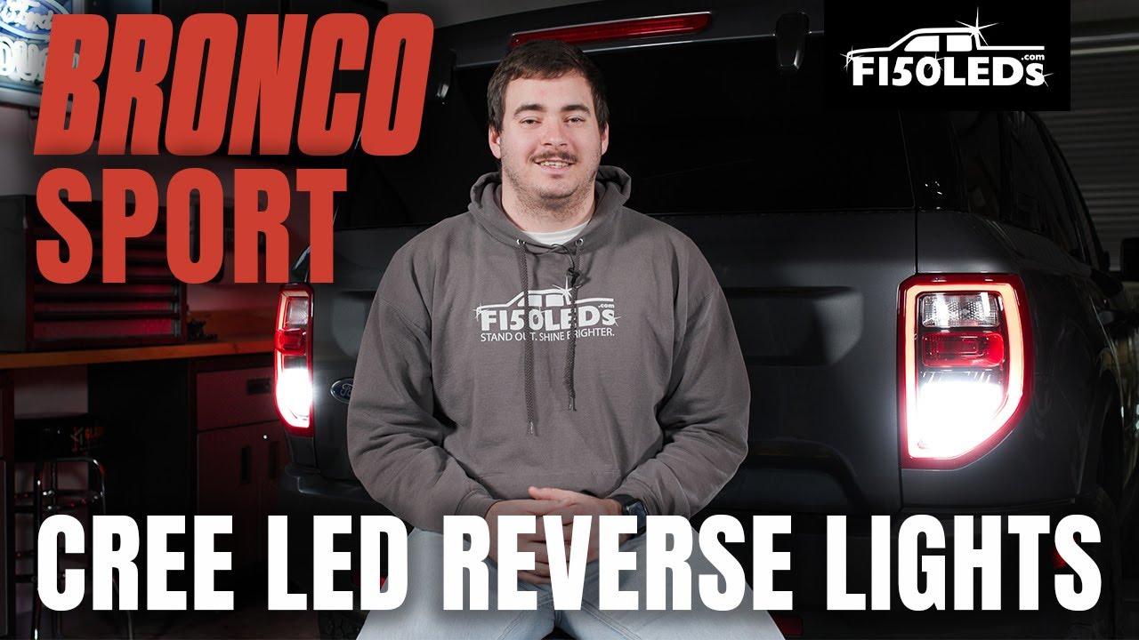 Bronco Sport CREE LED Reverse Lights Installation (From F150LEDs.com)