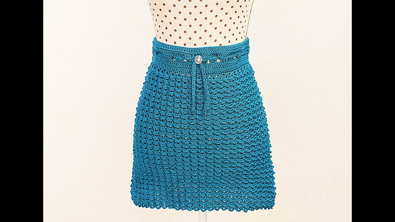 Вязаная юбка очень легкая @Majovel crochet