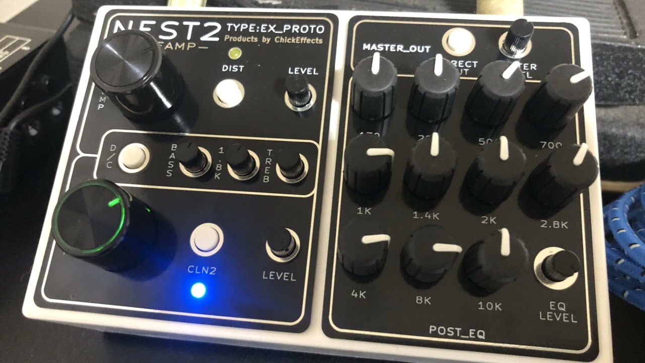 NEST2 EX プロトタイプ + YAMAHA SPX900 ライン録音