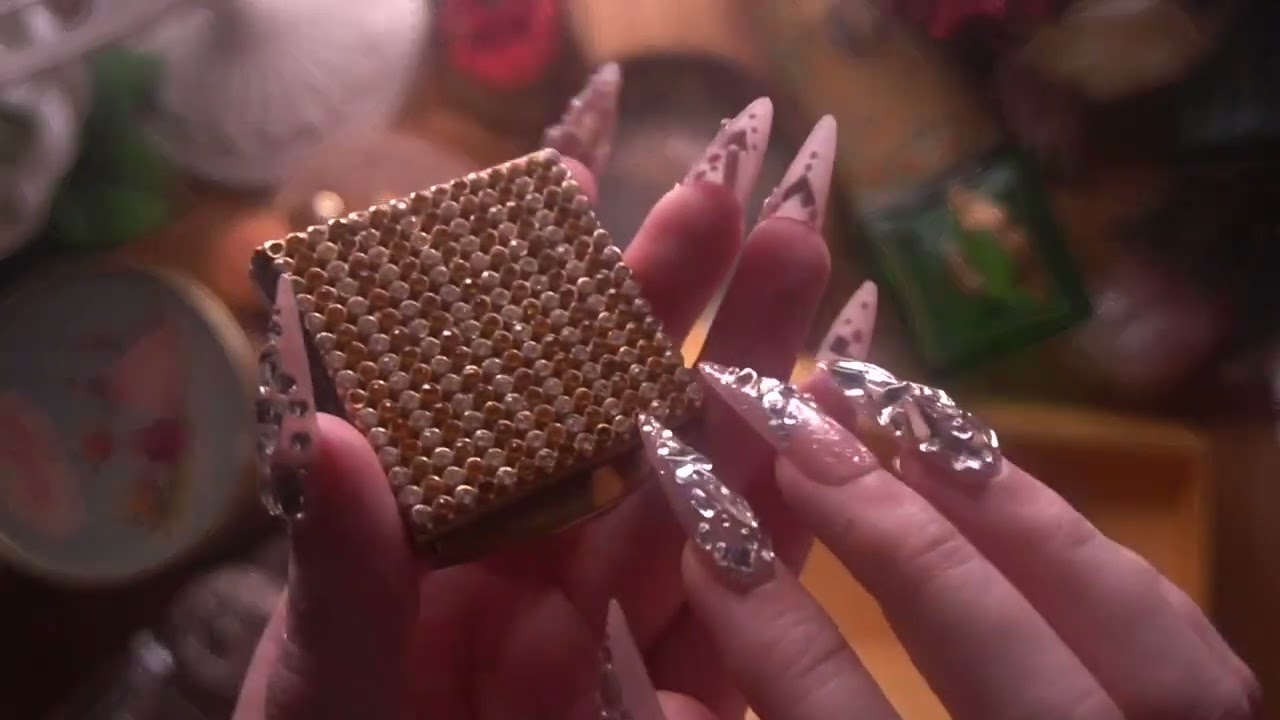 Vintage Makeup Pt  1 (No Talking ASMR)