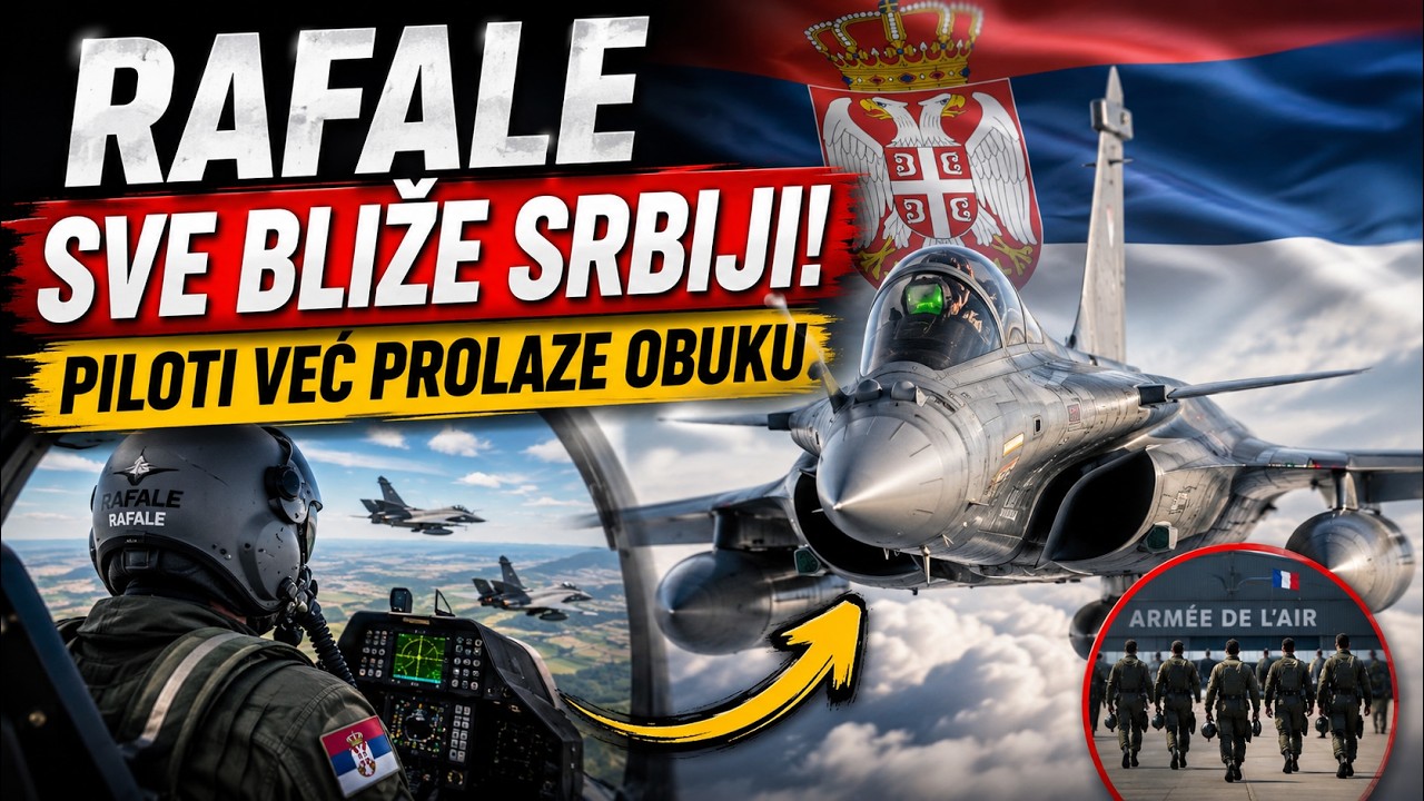 RAFALE SVE BLIŽE SRBIJI! Piloti već prolaze obuku