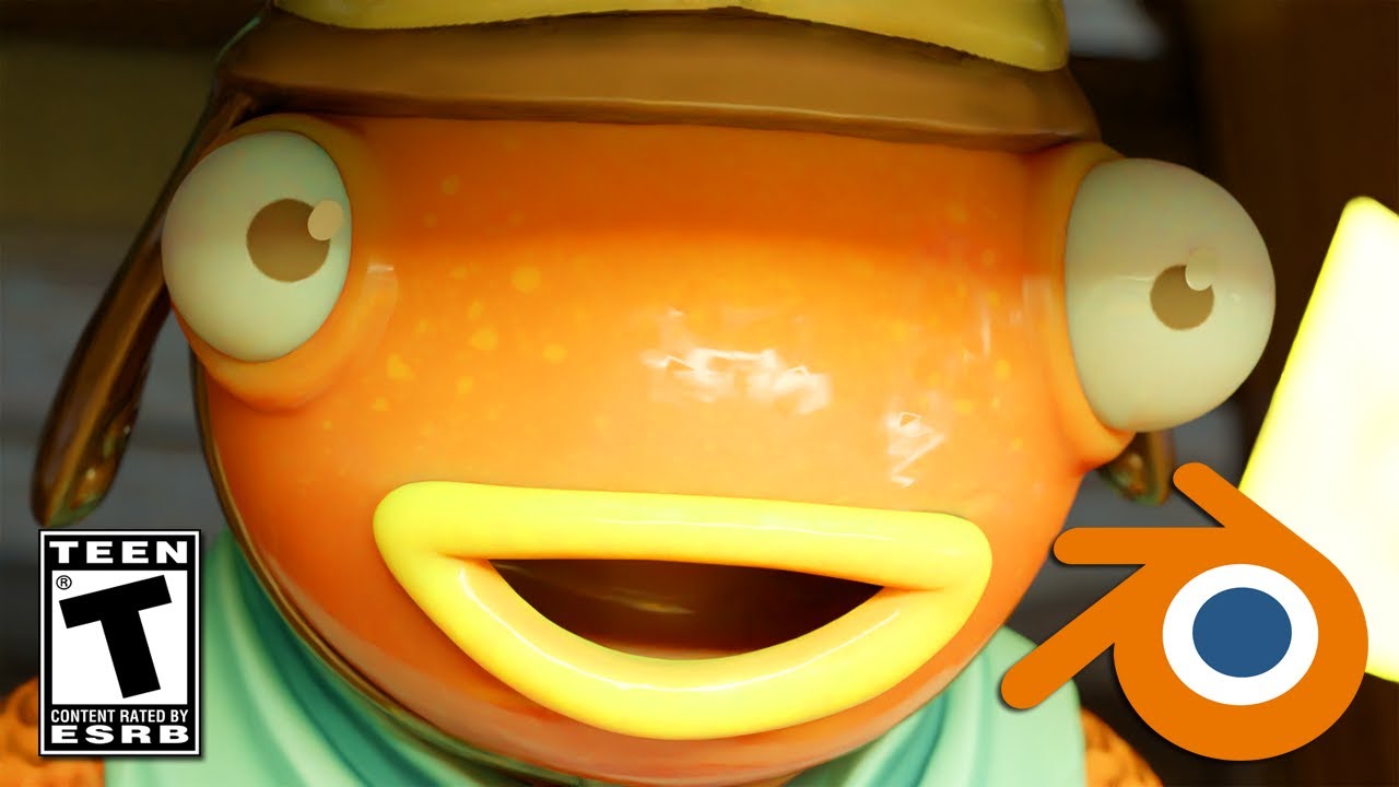 My Process of Creating 3D Fortnite Animations In Blender