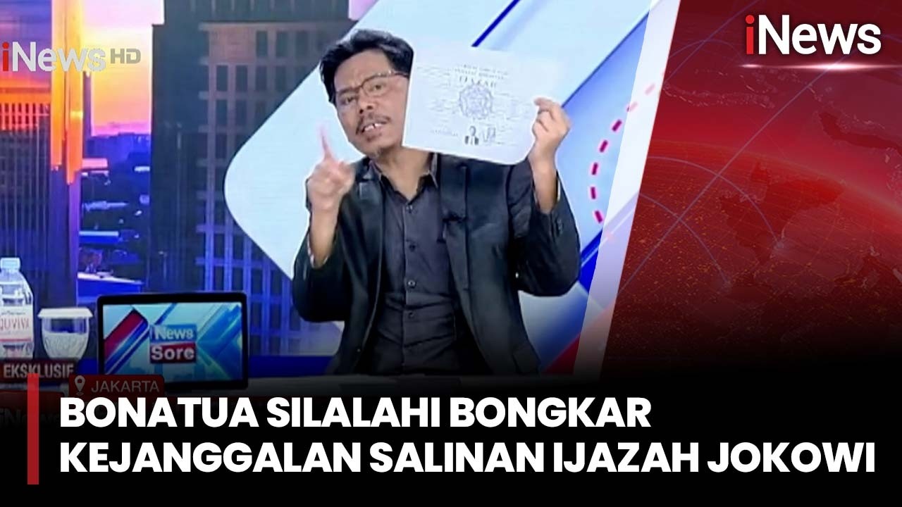 [FULL] Eksklusif! Bonatua Silalahi Bongkar Kejanggalan Salinan Ijazah Jokowi | iNews Room 20/2