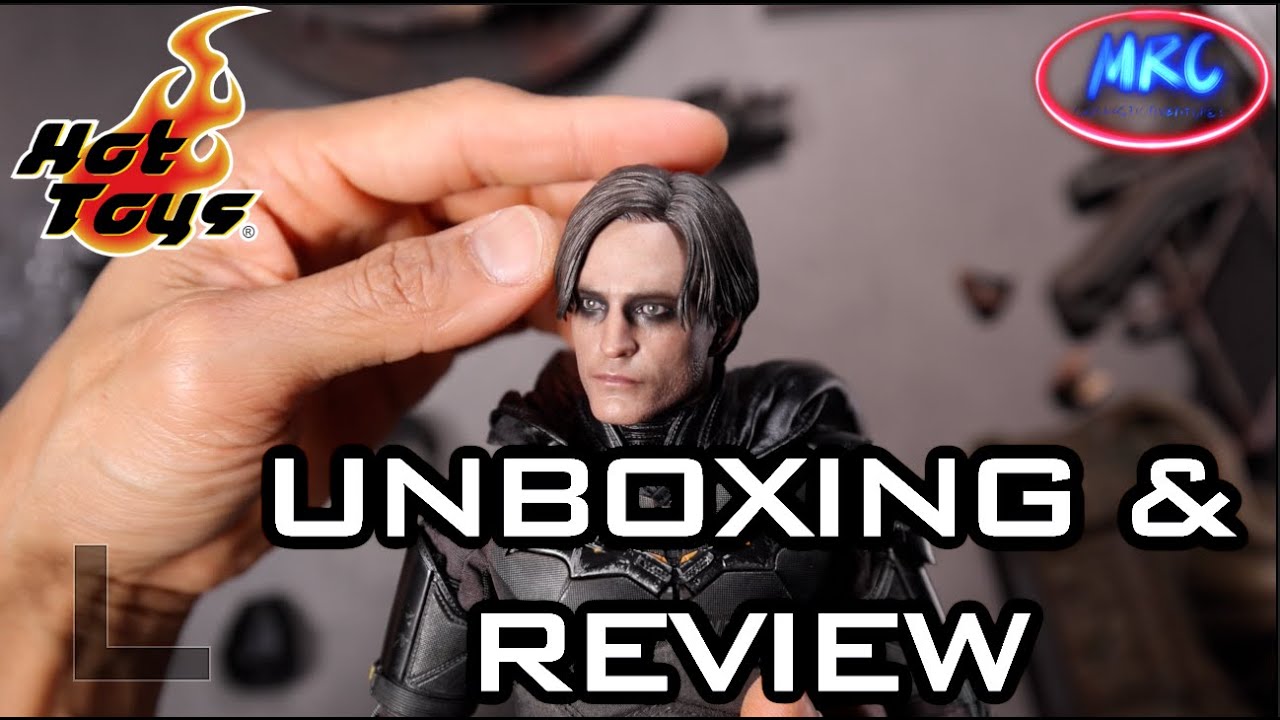 Распаковка и обзор коллекционной фигурки Hot Toys BATMAN 2022 Deluxe Ver.1/6