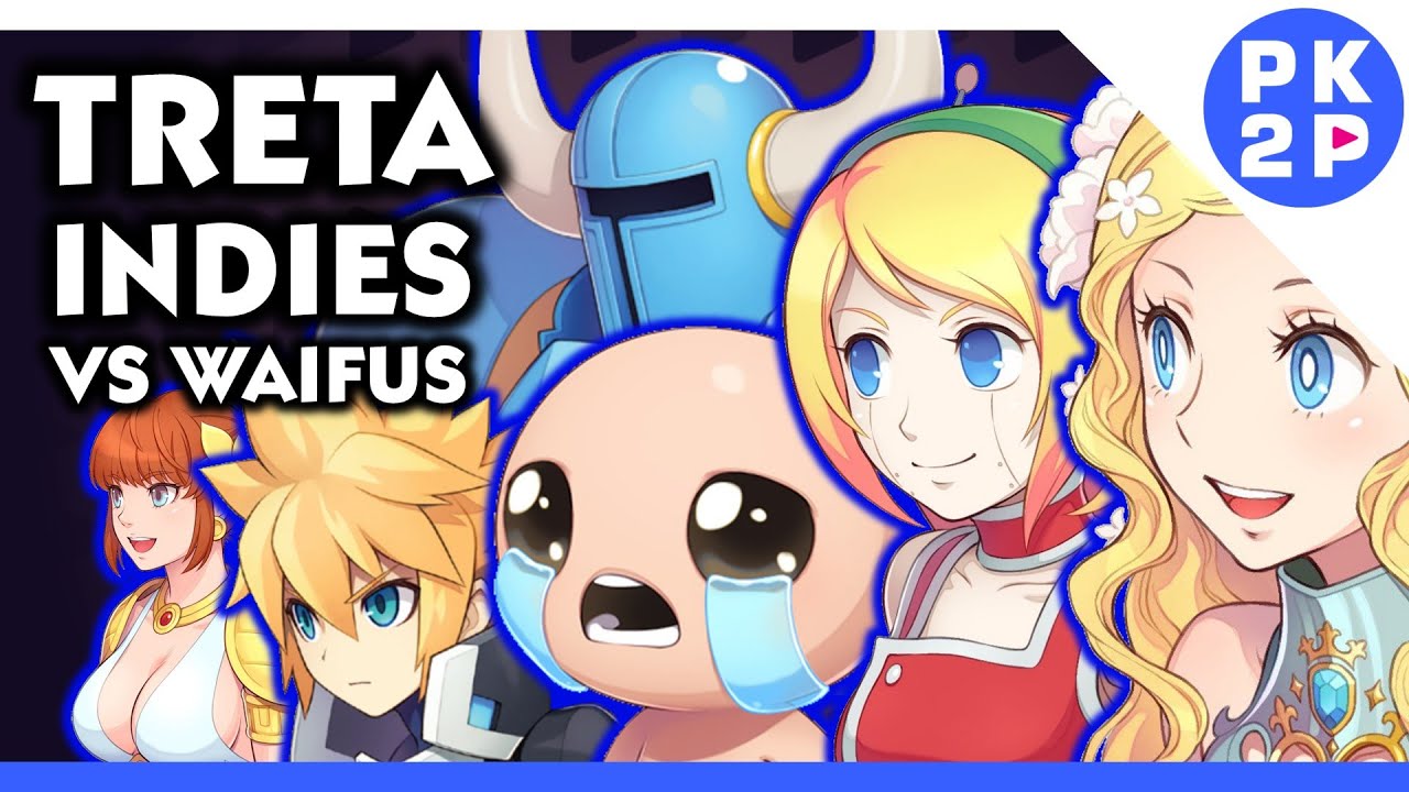 Blade Strangers ► Isaac VS Cave Story VS Shovel Knight VS Gunvolt VS Waifus