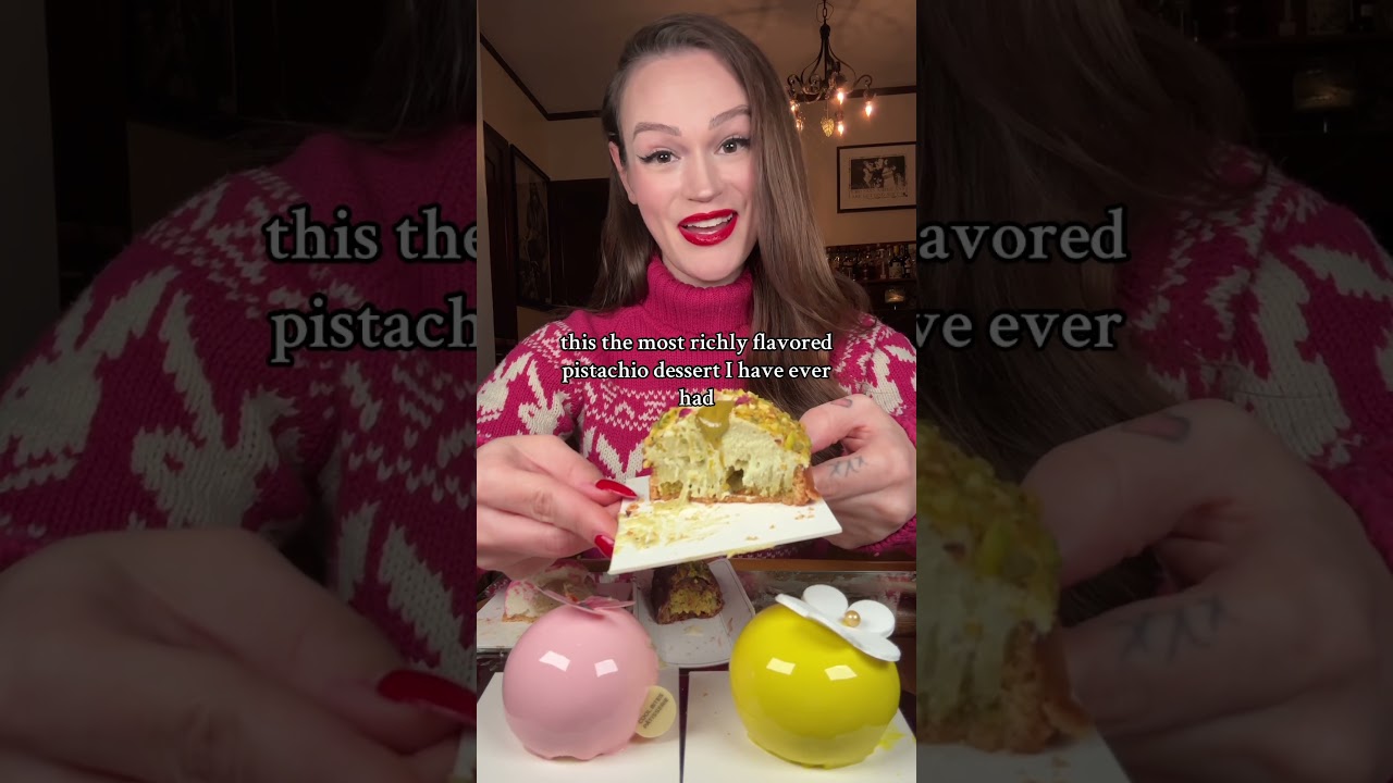 Trying beautiful desserts from Cool Bites Patisserie