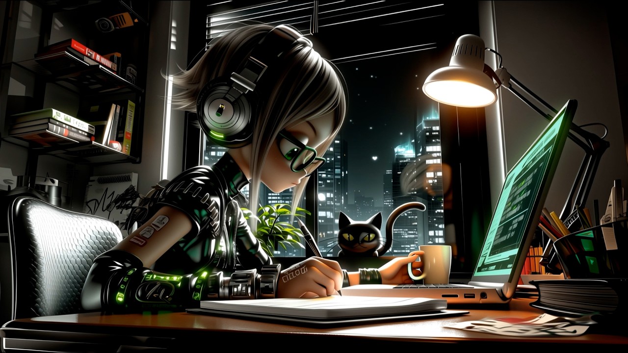 🎧Cyberpunk Lofi Beats to Study / Relax to 🌃