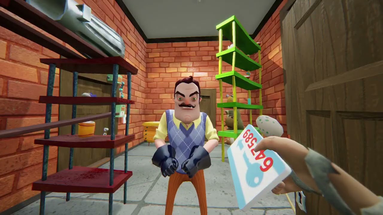 hello neighbor the random house seed 1 part 1/2