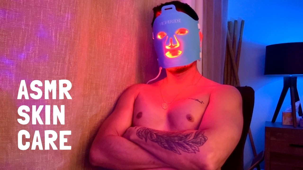 ASMR | Te hago un skincare para dormir 💆🏻‍♀️💆🏻‍♂️🧴