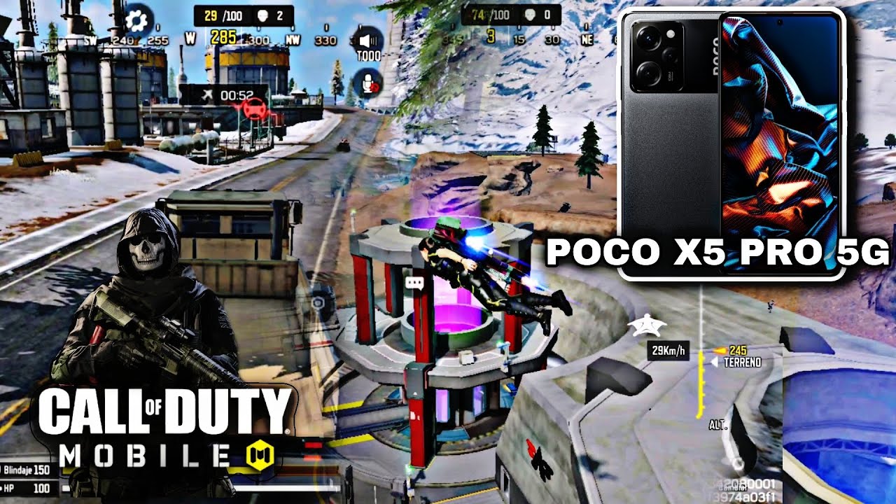 XIAOMI POCO X5 PRO 5G, 8RAM y 256GB, PRUEBA EN CALL OF DUTY MOBILE 2023 📱📈