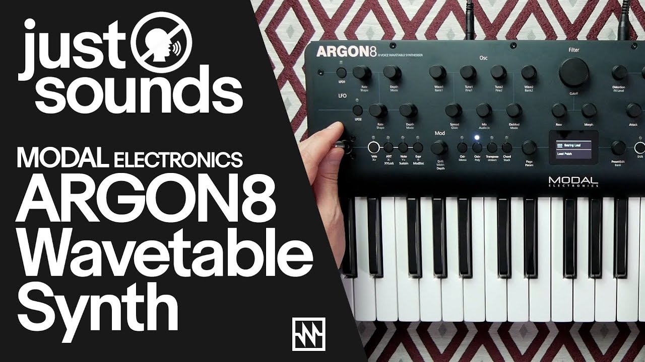Just Sounds: Modal Electronics ARGON8 Wavetable Synth