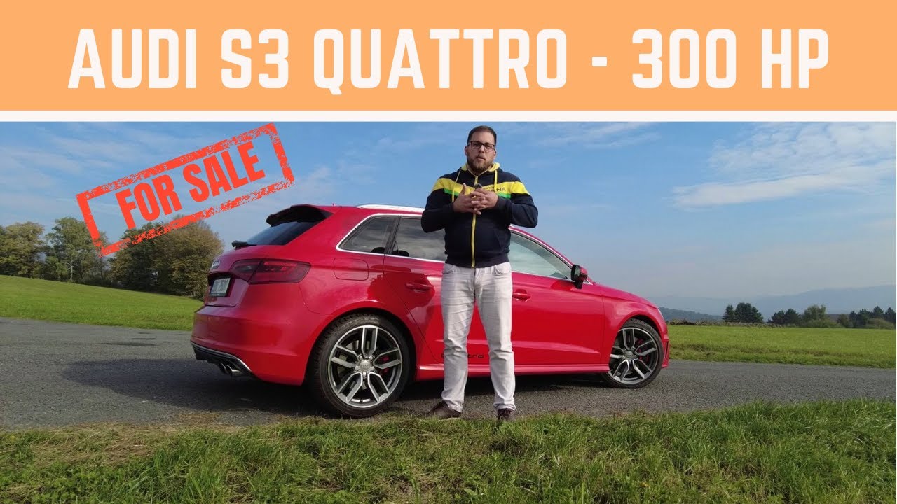 Audi S3 Quattro - 300 koní s manuálem. Jedná se o lepší volbu než Golf R?