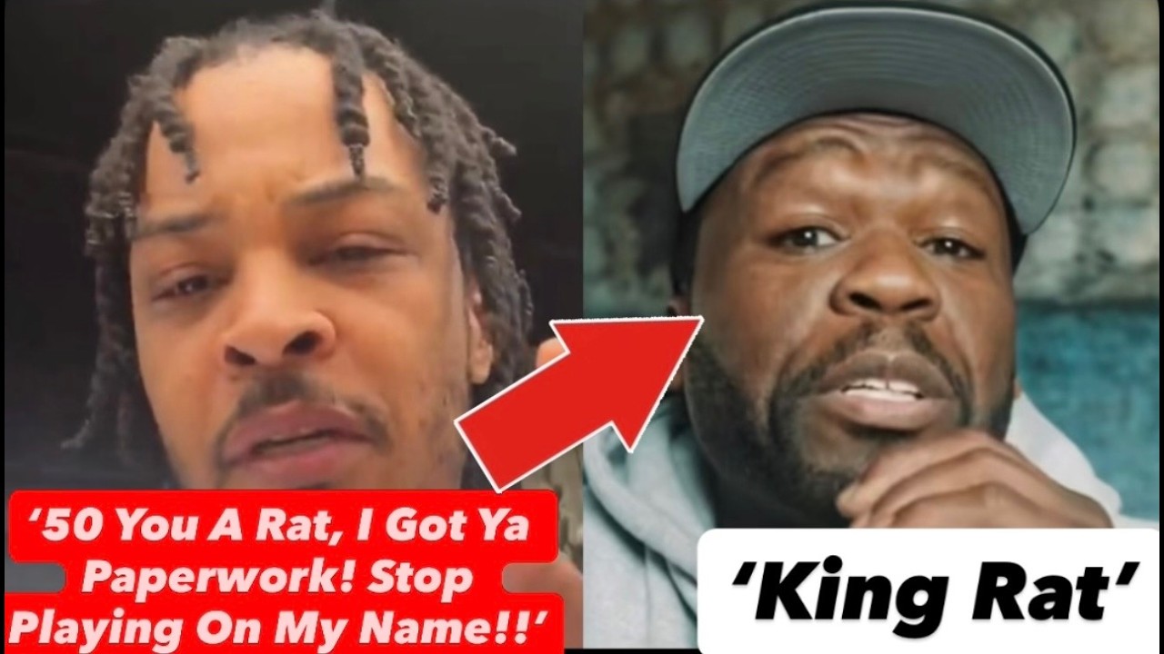 T.I CRASHES OUT On 50 CENT For Calling Him ‘KING RAT’ & THREATENS 50 With His SNITCH PAPERWORK