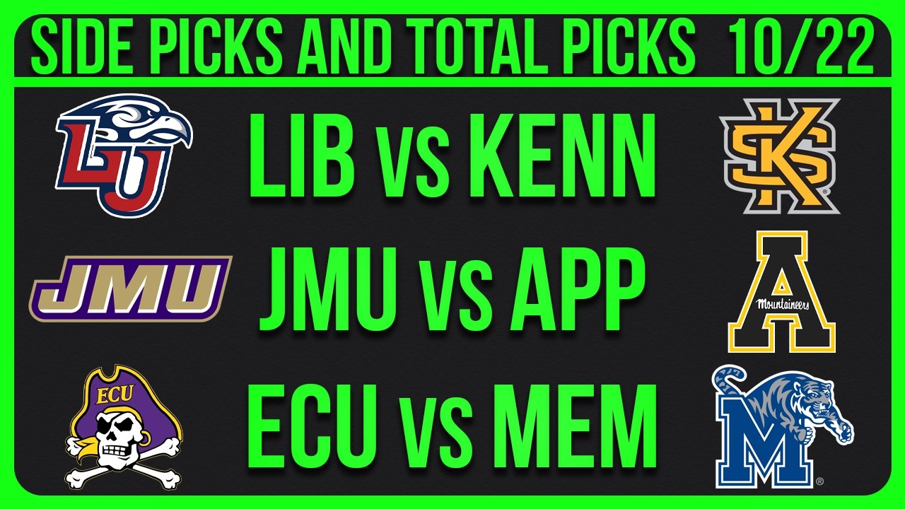 College Football Picks Today 10/22/26 CFB NCAAF Week 8 Picks & Predictions