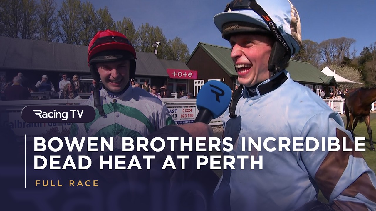 Bowen brothers share spoils in thrilling dead-heat at Perth | Full Race | Racing TV