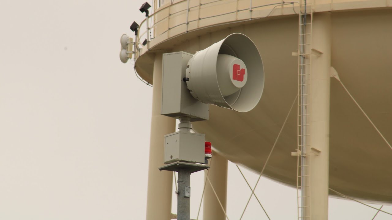 Federal Signal 2001-130+131DST Siren Test | Fast Wail | Deer Park, TX