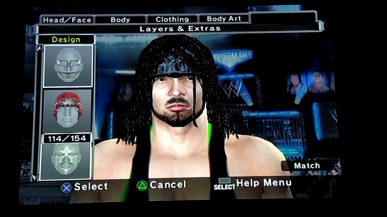 SvR 2006,2007 caw formula :X-PAC, Billy gun, Road dogg ( DX )