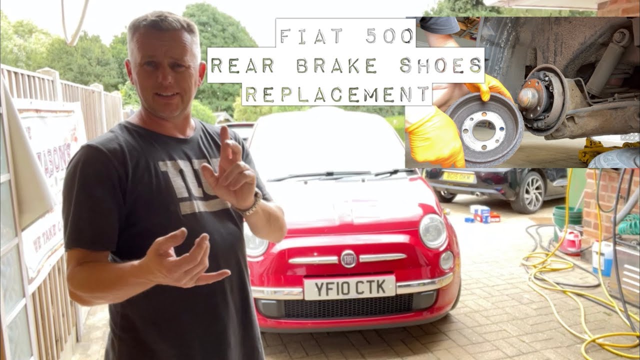 Fiat 500 Rear Brake Shoes Replacement, Remove Hub Or Not? same as ford ka