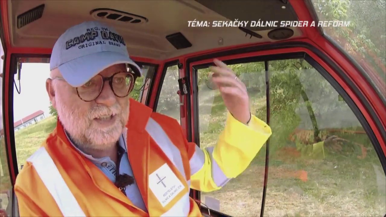 Expert Pepa z Autosalonu: Sekačky dálnic - SPIDER a REFORM