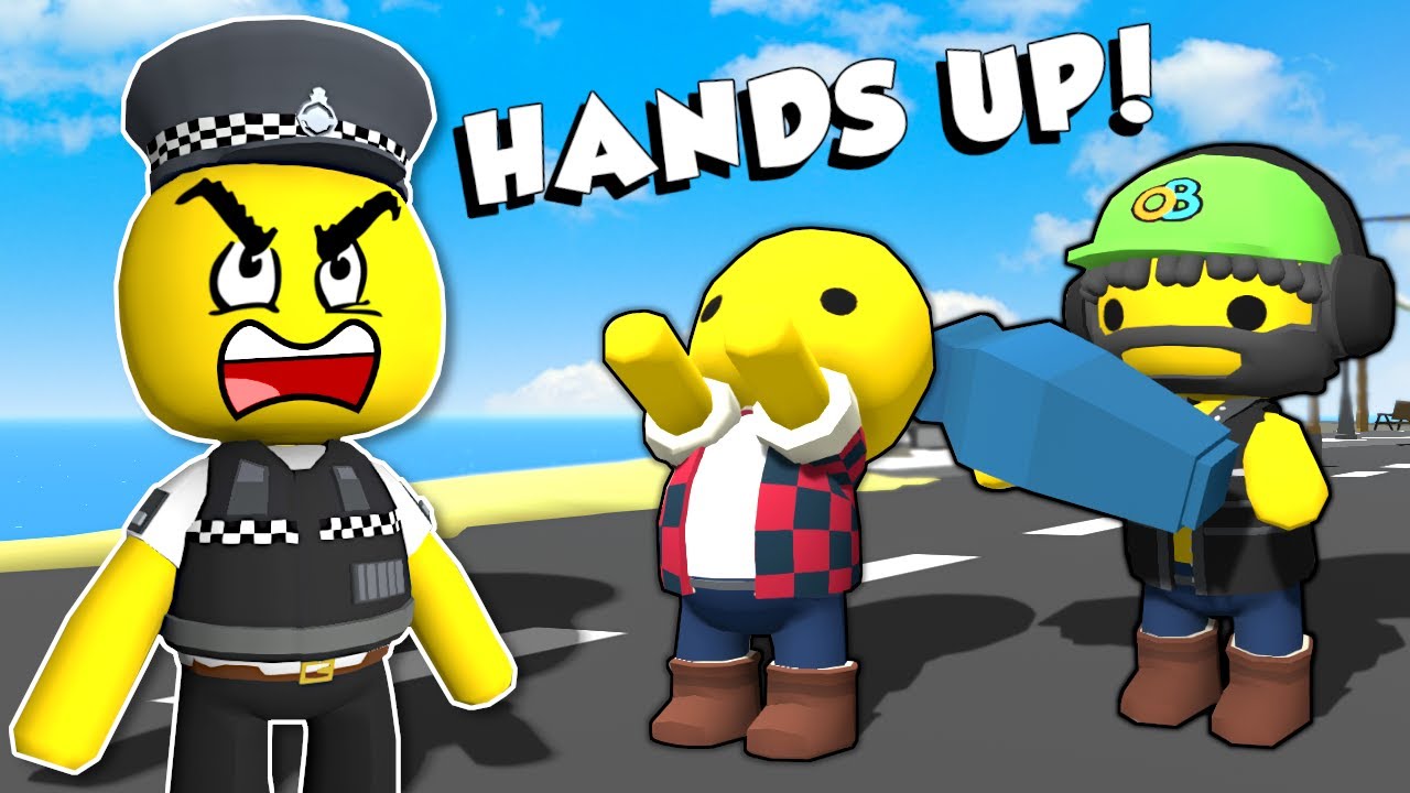 I became a Ragdoll POLICE OFFICER in Wobbly Life! - Cops and Robbers