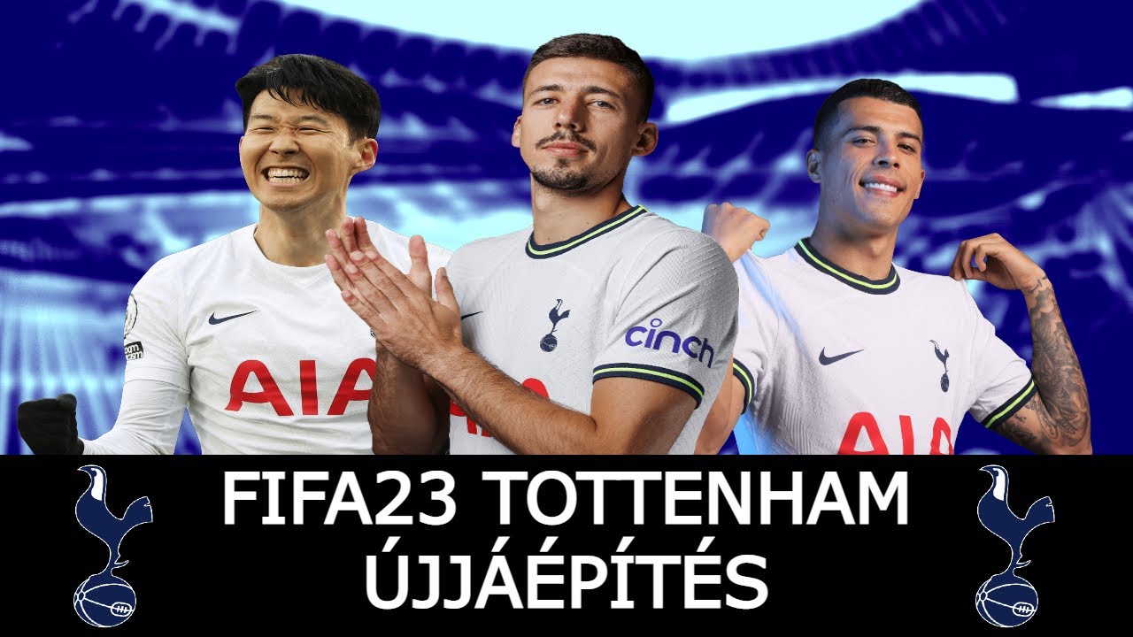 Átok ez a csapat😠🏆 | ⬜ Tottenham Újjáépítés-karrier mód [Fifa23 magyar]