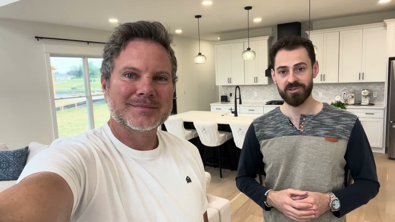 Building A Spec Home Coaching Service - Visiting With A Client Who Just Finished Their Spec Home!