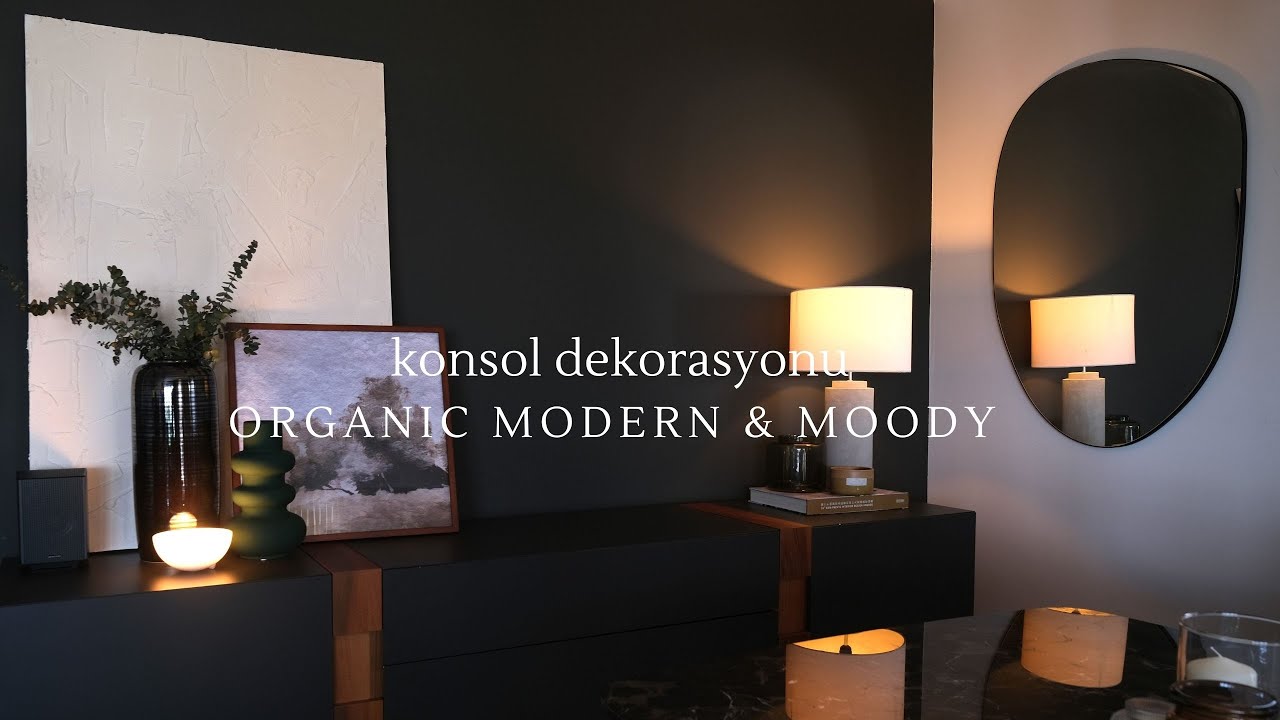 Konsol Dekorasyonu | Stil sahibi bir ev için öneriler