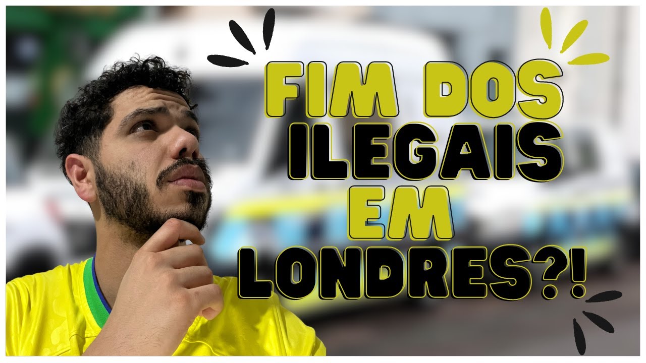 FIM DOS IMIGRANTES ILEGAIS EM LONDRES | 60 Entregadores Foram Detidos Pela Imigração em Operação | 😱