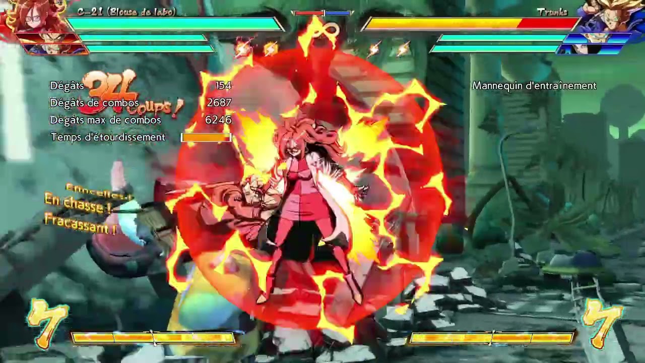 Android 21 | C 21 | Same attack 3 times 💥